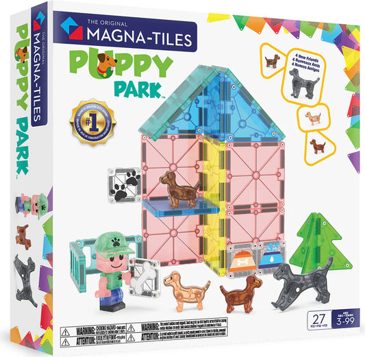 MagnaTiles Puppy Park 27 Piece Set